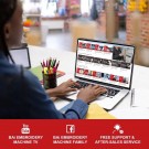 BAI Mirror 1201 Industriell Broderimaskin - 500 x 800 mm thumbnail