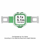 Maggie Broderiramme til industrimaskin 130 x 130 mm thumbnail